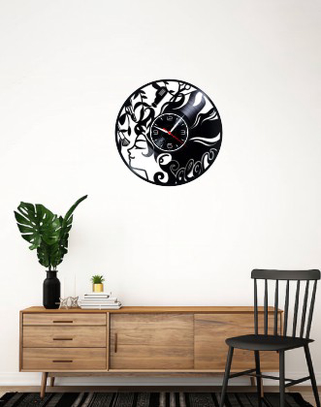 SALON COAFOR-ceas de perete (personalizabil) - casă & stil de viață - accesorii pentru decorat casa - decorațiuni de pereți, decorațiuni suspendate - ceasuri de perete - Artynos.ro