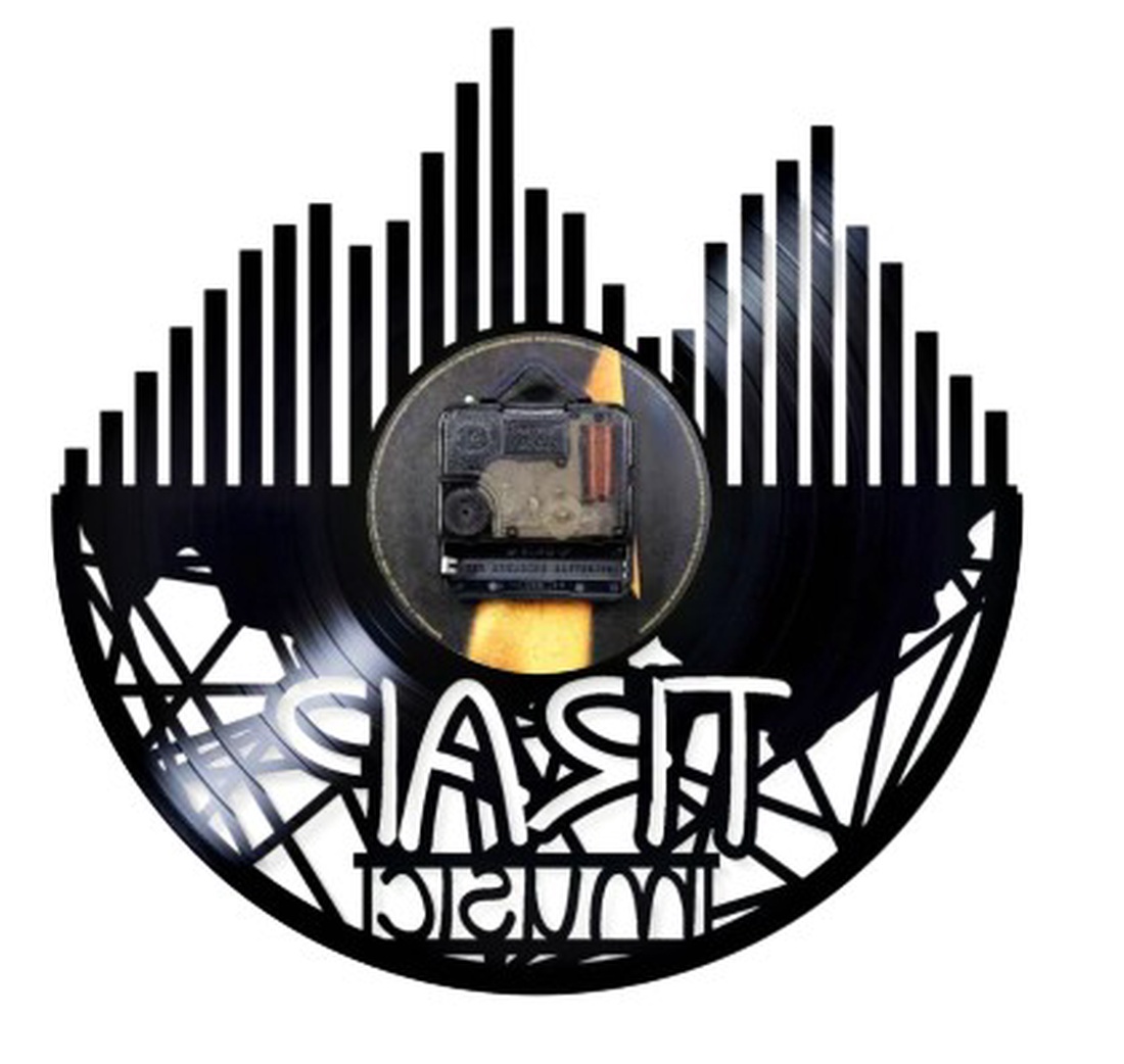 TRAP MUSIC-ceas de perete - casă & stil de viață - accesorii pentru decorat casa - decorațiuni de pereți, decorațiuni suspendate - ceasuri de perete - Artynos.ro