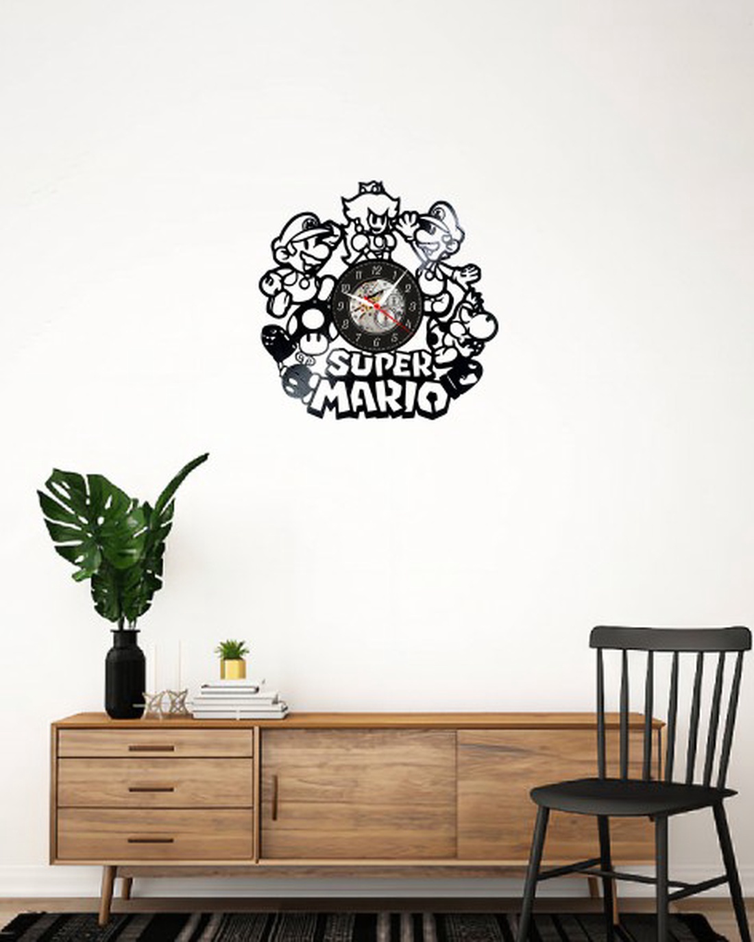 SUPER MARIO-ceas de perete - casă & stil de viață - accesorii pentru decorat casa - decorațiuni de pereți, decorațiuni suspendate - ceasuri de perete - Artynos.ro