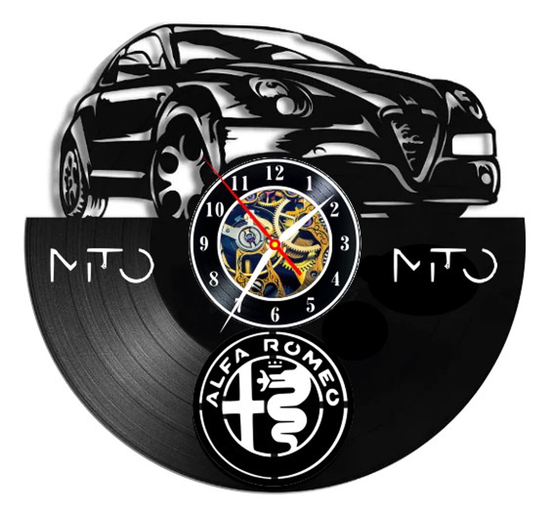 ALFA ROMEO MITO-ceas de perete - casă & stil de viață - accesorii pentru decorat casa - decorațiuni de pereți, decorațiuni suspendate - ceasuri de perete - Artynos.ro ALFA ROMEO MITO-ceas de perete - casă & stil de viață - accesorii pentru decorat casa - decorațiuni de pereți, decorațiuni suspendate - ceasuri de perete - Artynos.ro