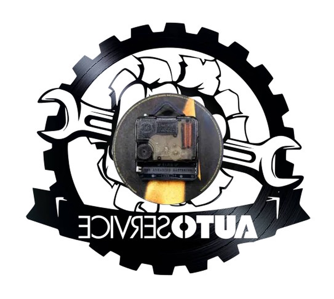 SERVICE AUTO-ceas de perete(personalizabil) - casă & stil de viață - accesorii pentru decorat casa - decorațiuni de pereți, decorațiuni suspendate - ceasuri de perete - Artynos.ro