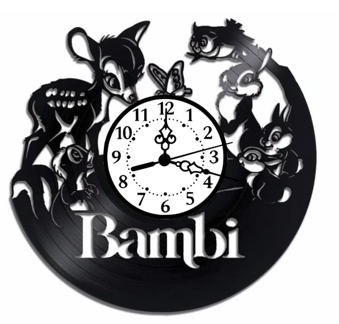 BAMBI-ceas de perete - casă & stil de viață - accesorii pentru decorat casa - decorațiuni de pereți, decorațiuni suspendate - ceasuri de perete - Artynos.ro BAMBI-ceas de perete - casă & stil de viață - accesorii pentru decorat casa - decorațiuni de pereți, decorațiuni suspendate - ceasuri de perete - Artynos.ro