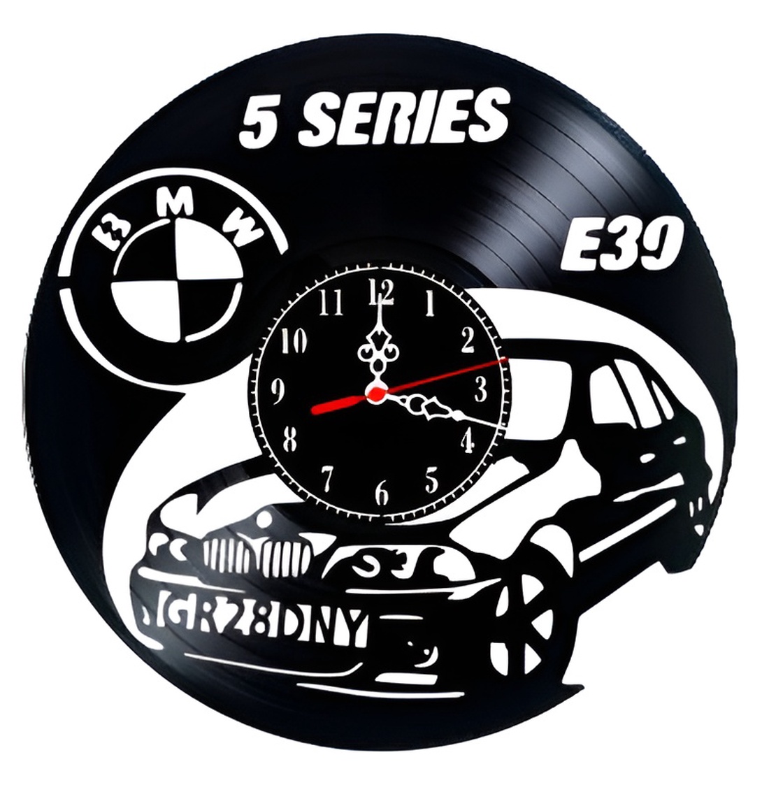 BMW-ceas de perete (personalizabil) - casă & stil de viață - decorațiuni de casă - decorațiuni de pereți - ceasuri de perete - Artynos.ro