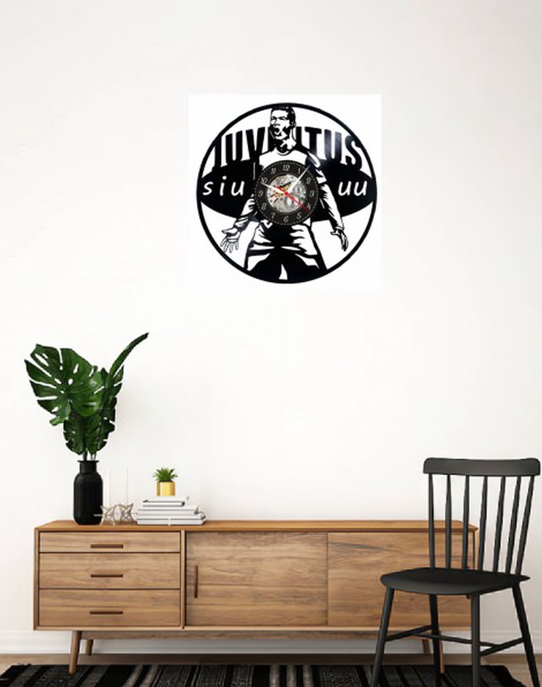 CRISTIANO RONALDO (ceas de perete) - casă & stil de viață - accesorii pentru decorat casa - decorațiuni de pereți, decorațiuni suspendate - ceasuri de perete - Artynos.ro