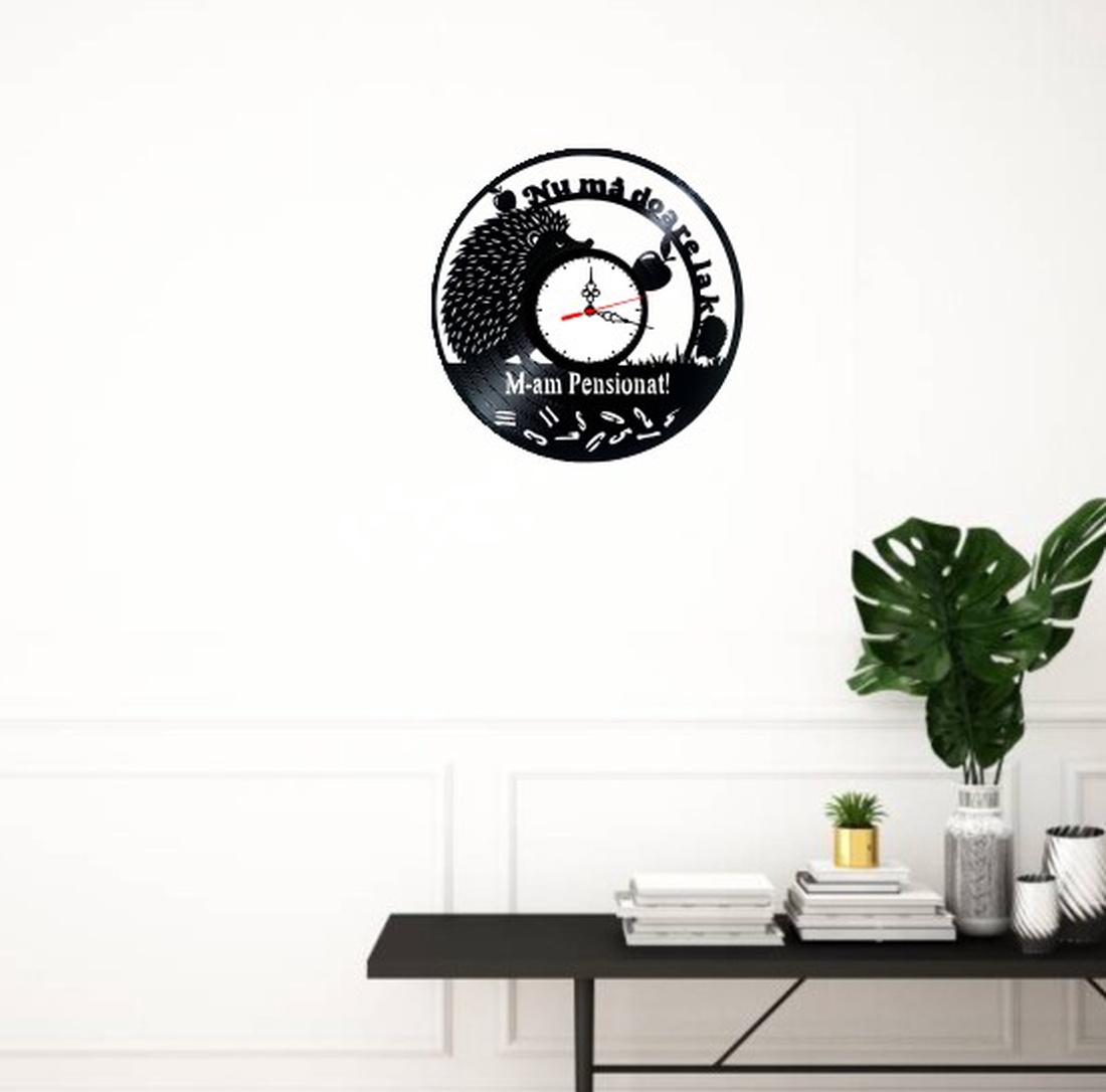 PENSIONARI-ceas de perete - casă & stil de viață - accesorii pentru decorat casa - decorațiuni de pereți, decorațiuni suspendate - ceasuri de perete - Artynos.ro