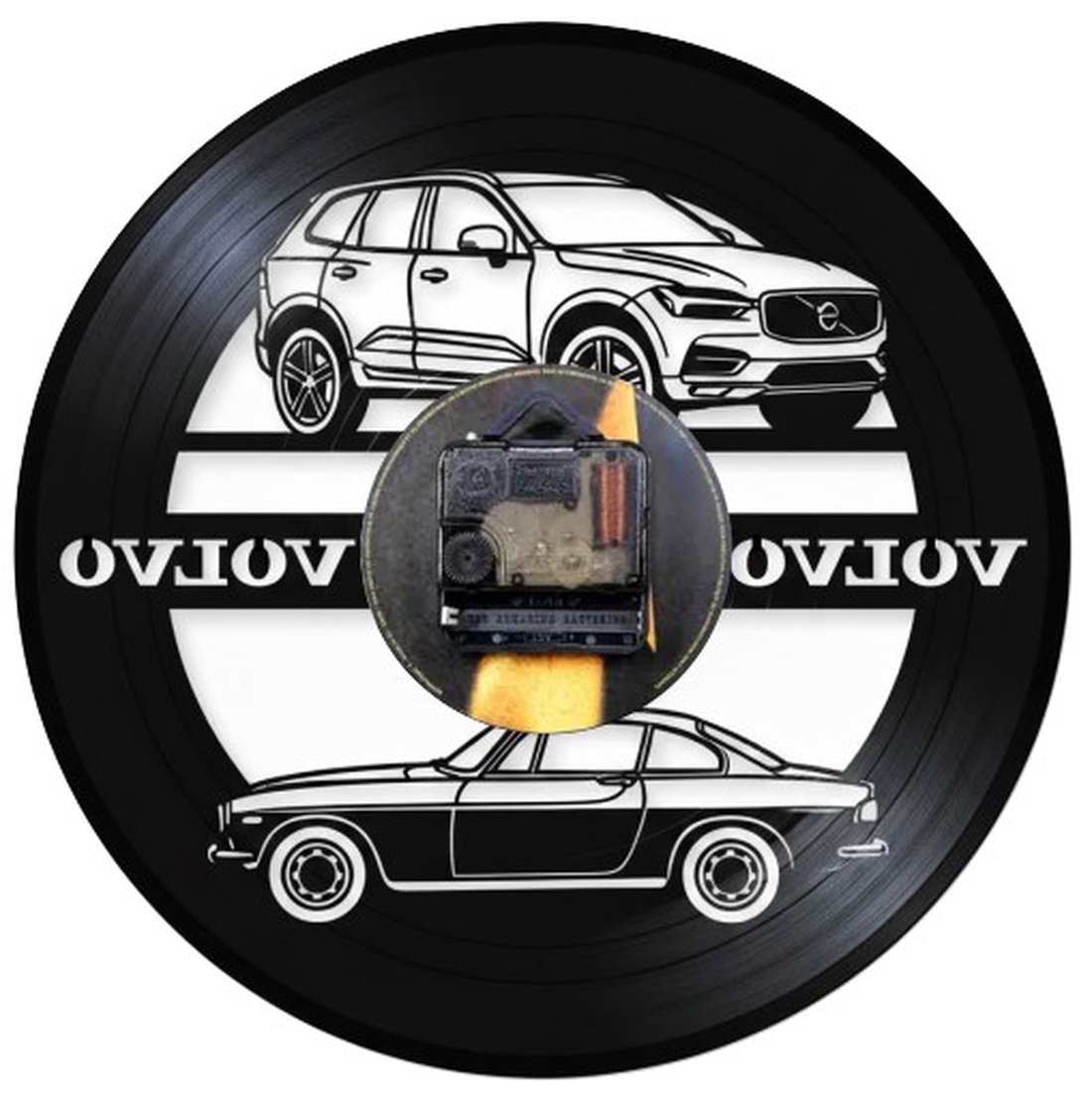 VOLVO- ceas de perete - casă & stil de viață - accesorii pentru decorat casa - decorațiuni de pereți, decorațiuni suspendate - ceasuri de perete - Artynos.ro