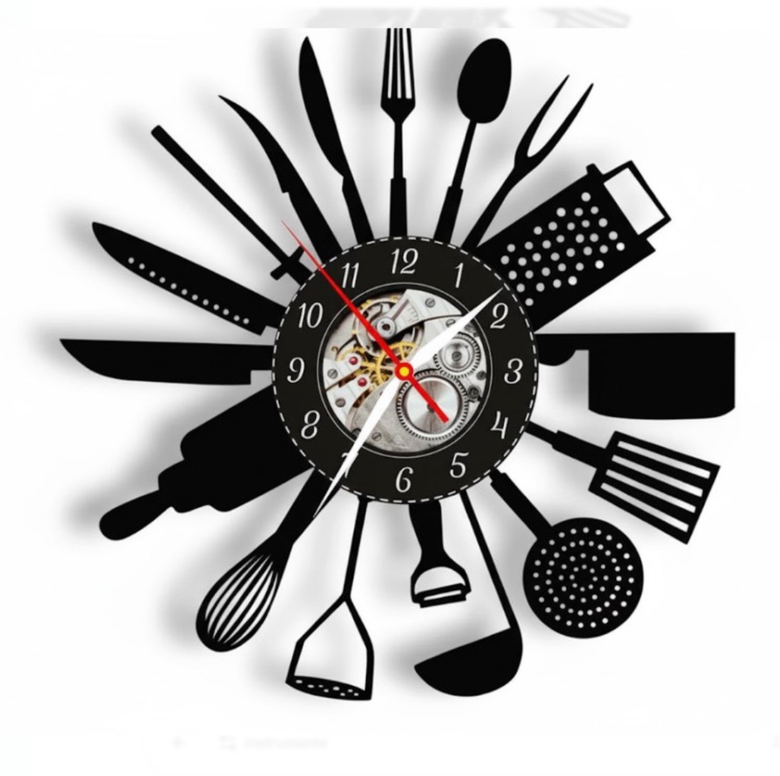 BUCATARIE-ceas de perete(personalizabil) - casă & stil de viață - accesorii pentru decorat casa - decorațiuni de pereți, decorațiuni suspendate - ceasuri de perete - Artynos.ro