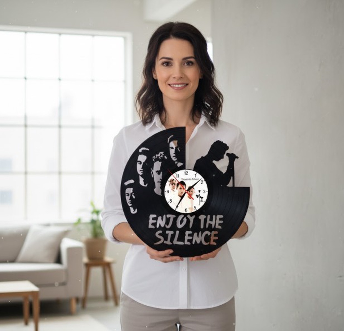 DEPECHE MODE - Ceas de perete - casă & stil de viață - decorațiuni de casă - decorațiuni de pereți - ceasuri de perete - Artynos.ro