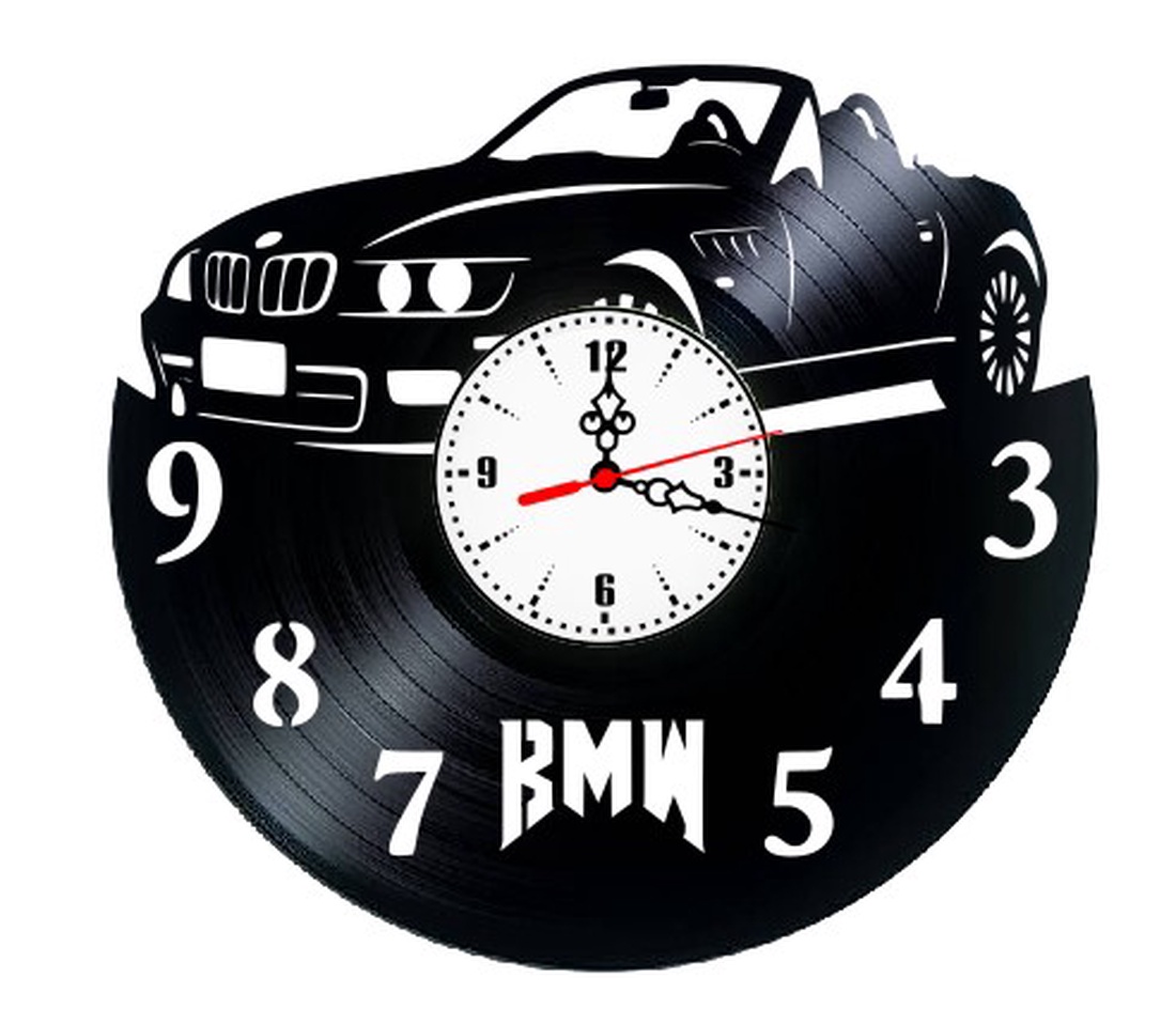 Ceas de Perete Artizanal din Vinil BMW Z3 Roadster � Lucrat Manual, Cadou Premium pentru Pasionații Auto - casă & stil de viață - decorațiuni de casă - decorațiuni de pereți - ceasuri de perete - Artynos.ro