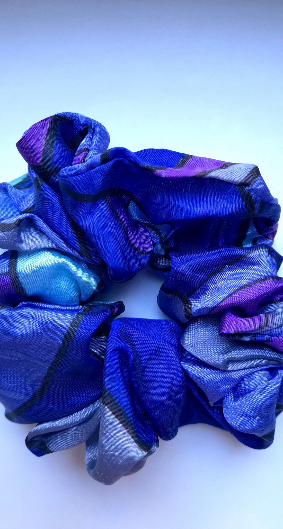 Scrunchie-elastic de par din matase artificiala  - îmbrăcăminte și modă - accesorii păr - elastic de păr - Artynos.ro