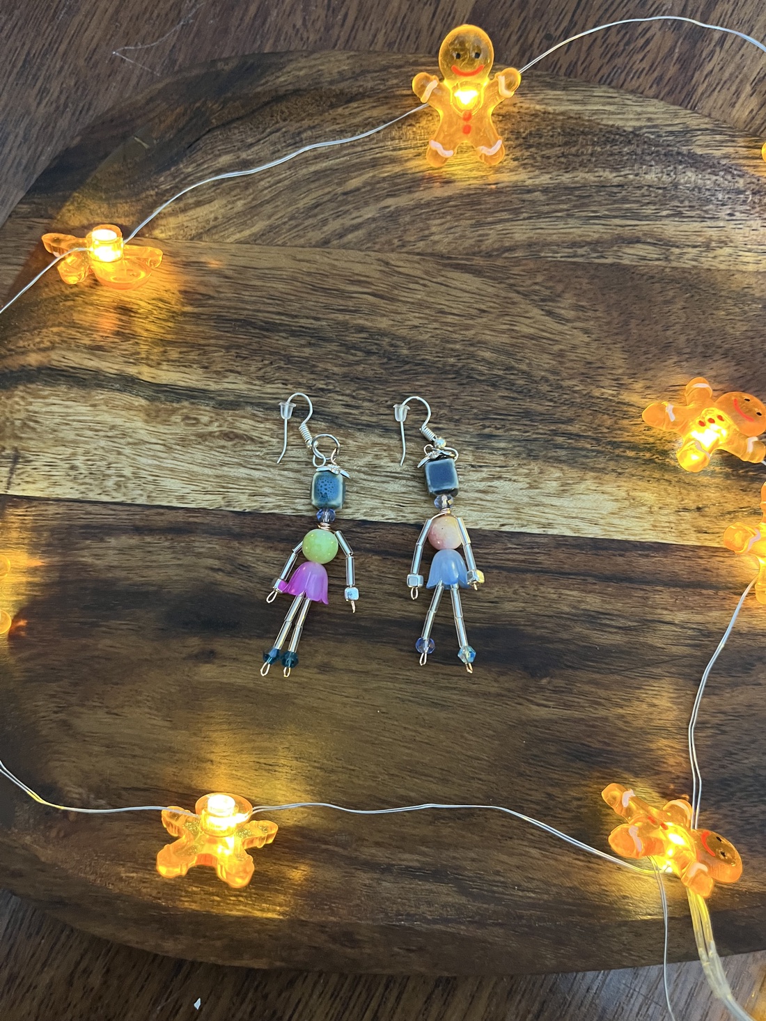 Cercei robotel - bijuterii - cercei - cercei din mărgele - Artynos.ro