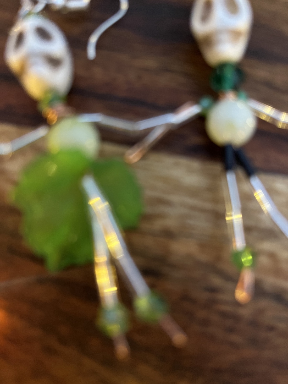 Cercei robotel - bijuterii - cercei - cercei din mărgele - Artynos.ro