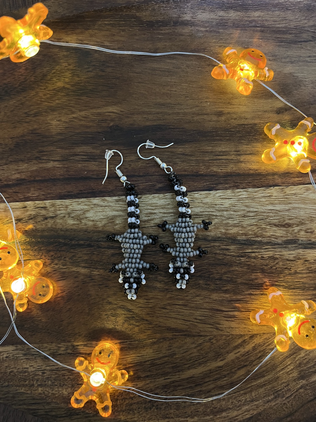 Cercei raton - bijuterii - cercei - cercei din mărgele - Artynos.ro