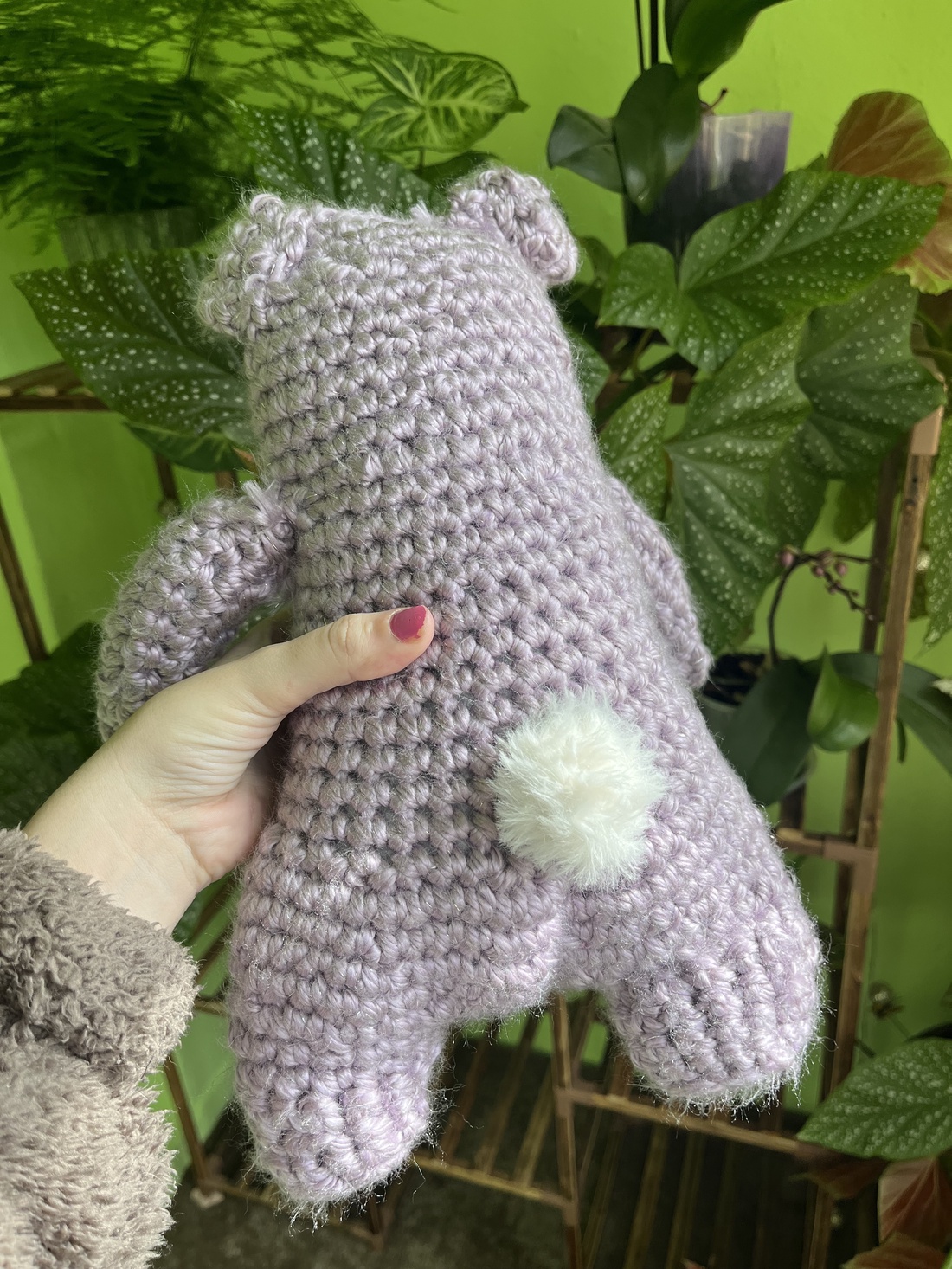 Crocheted Bear - jucării și echipamente pentru copii - cadouri baby shower - Artynos.ro