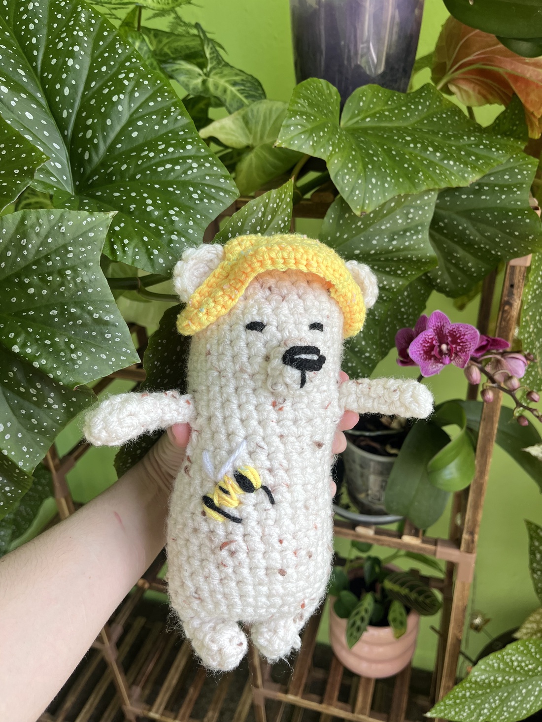 Ursuleț crosetat - jucării și echipamente pentru copii - plușuri - păpușă croșetată, păpușă de pluș - Artynos.ro