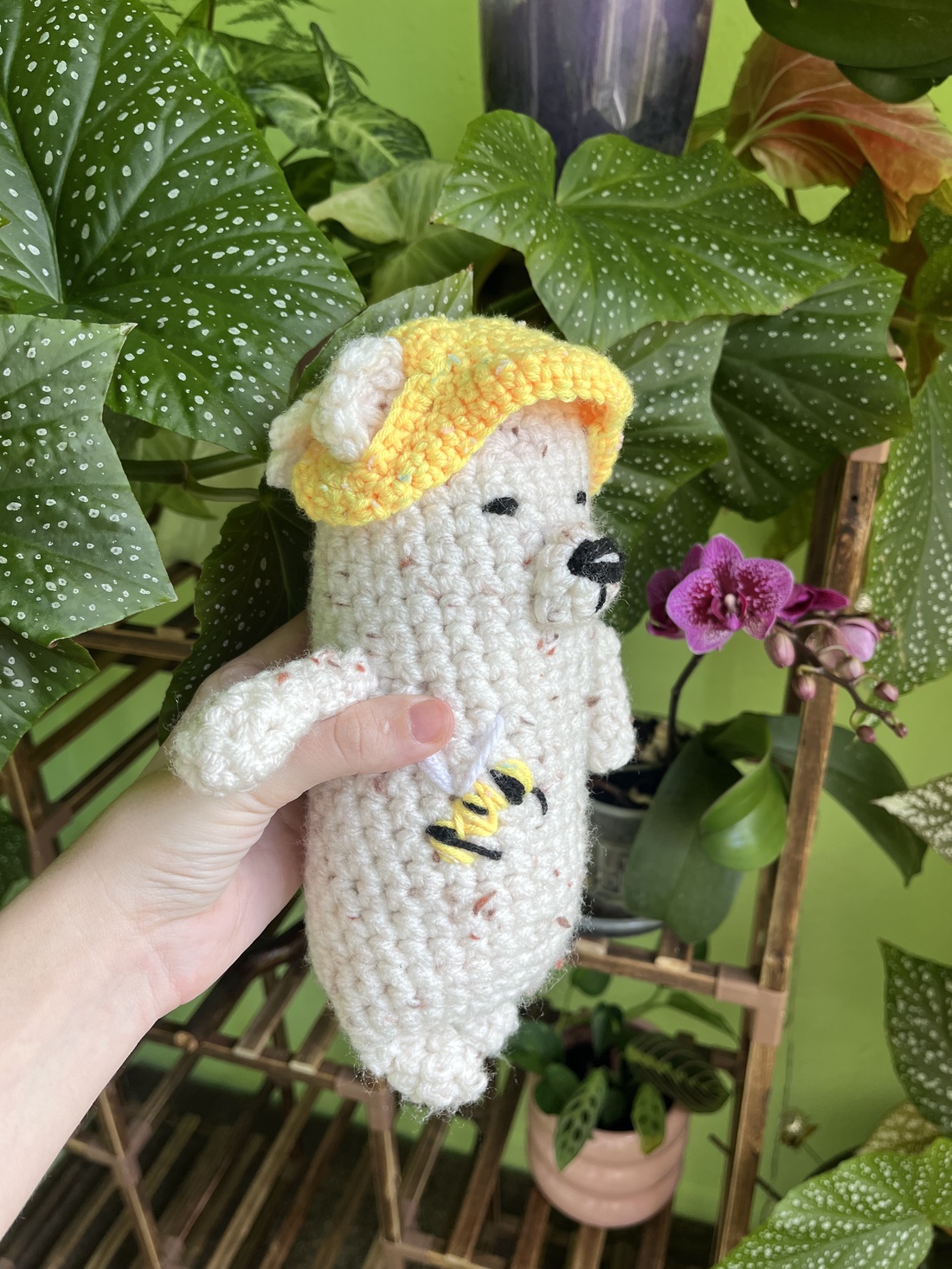 Ursuleț crosetat - jucării și echipamente pentru copii - plușuri - păpușă croșetată, păpușă de pluș - Artynos.ro