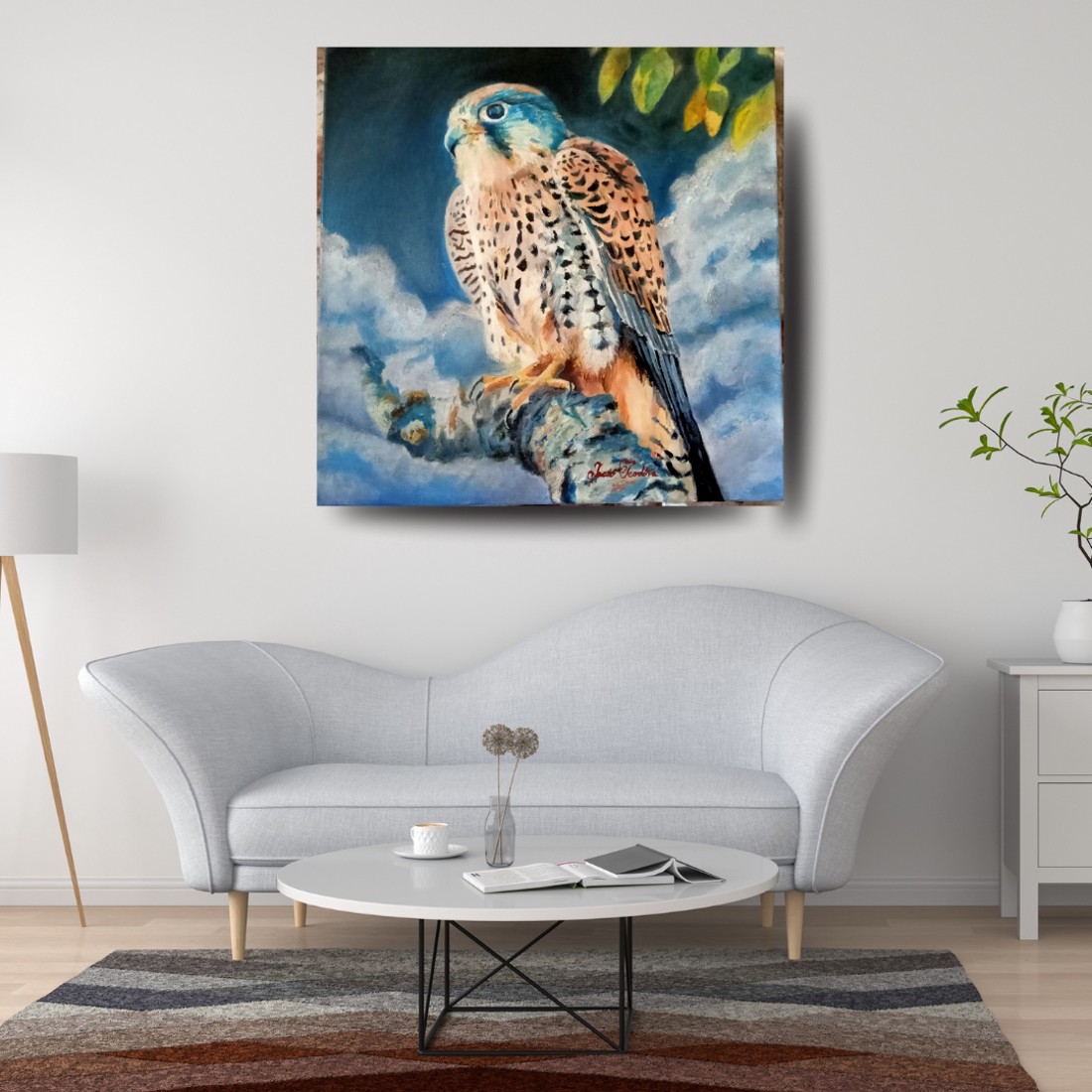 Șoimul rătăcitor � pictură -  - Artynos.ro