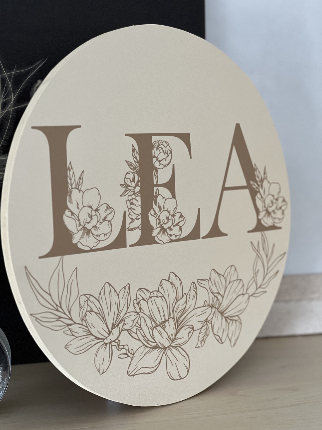 Tablou din lemn cu nume de copil - casă & stil de viață - echipament pentru camera copiilor - decorațiuni pentru camera copilului - Artynos.ro