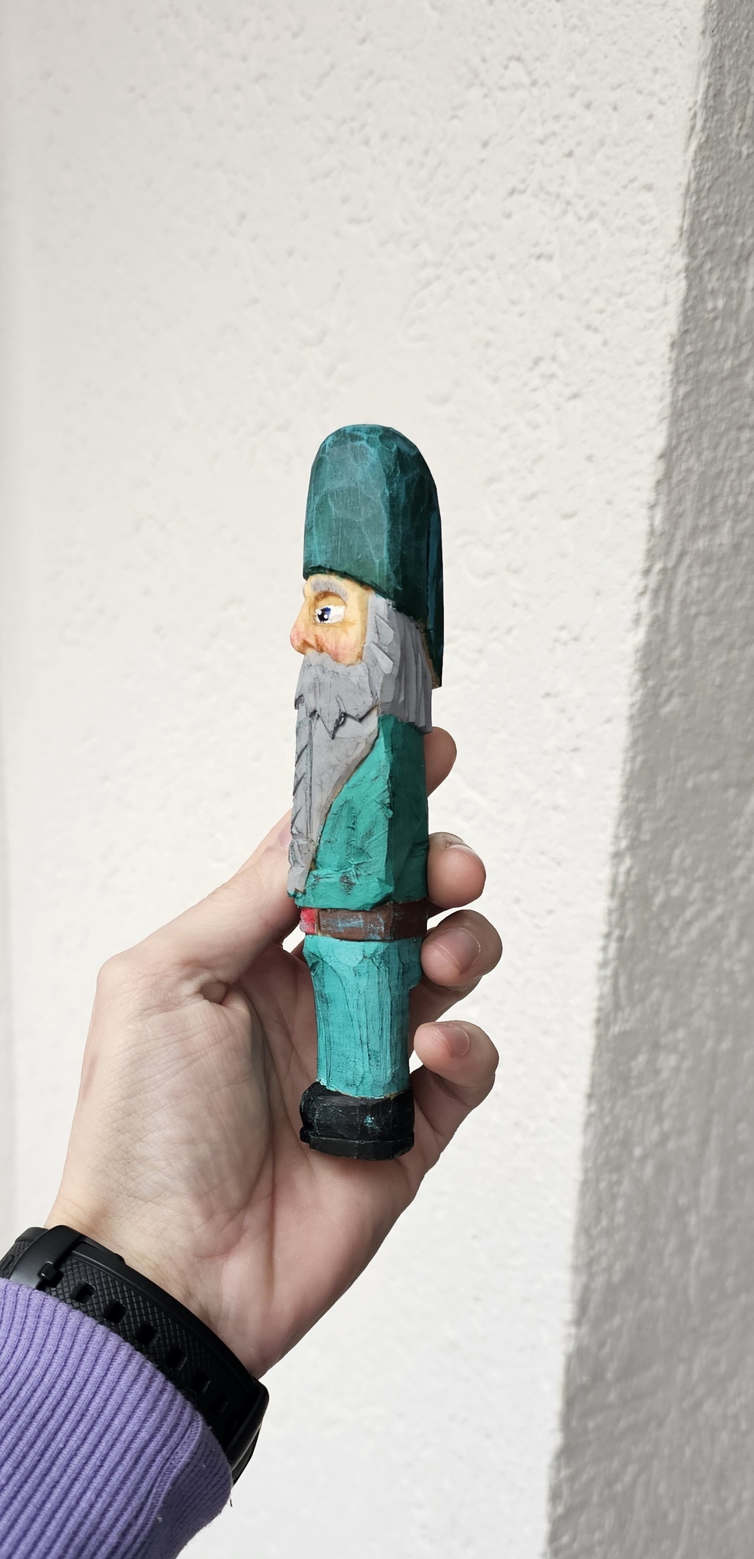 Jucarie din Lemn Vrăjitor cu Barba Lungă - arte vizuale și accesorii - sculptură - statuie lemn - Artynos.ro Jucarie din Lemn Vrăjitor cu Barba Lungă - arte vizuale și accesorii - sculptură - statuie lemn - Artynos.ro