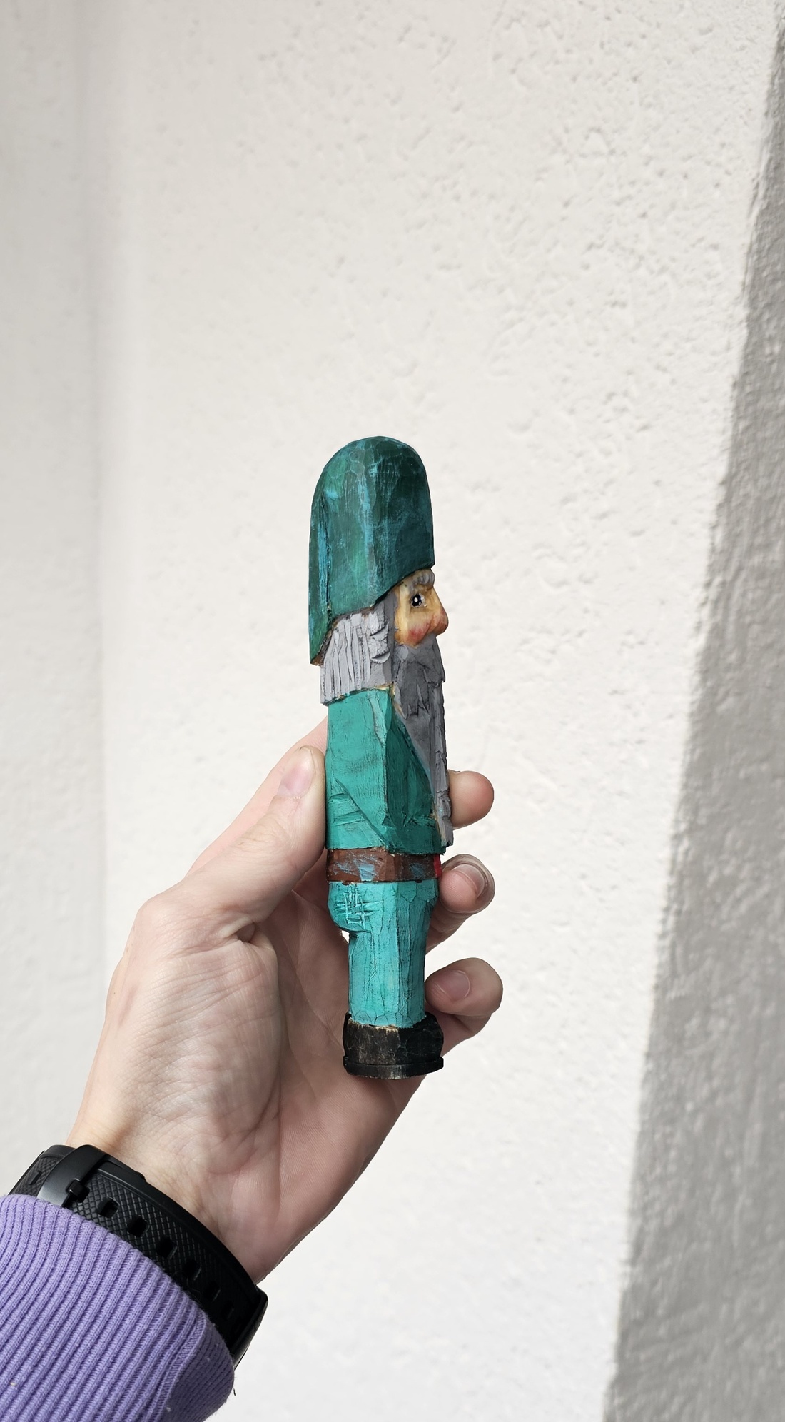 Jucarie din Lemn Vrăjitor cu Barba Lungă - arte vizuale și accesorii - sculptură - statuie lemn - Artynos.ro Jucarie din Lemn Vrăjitor cu Barba Lungă - arte vizuale și accesorii - sculptură - statuie lemn - Artynos.ro