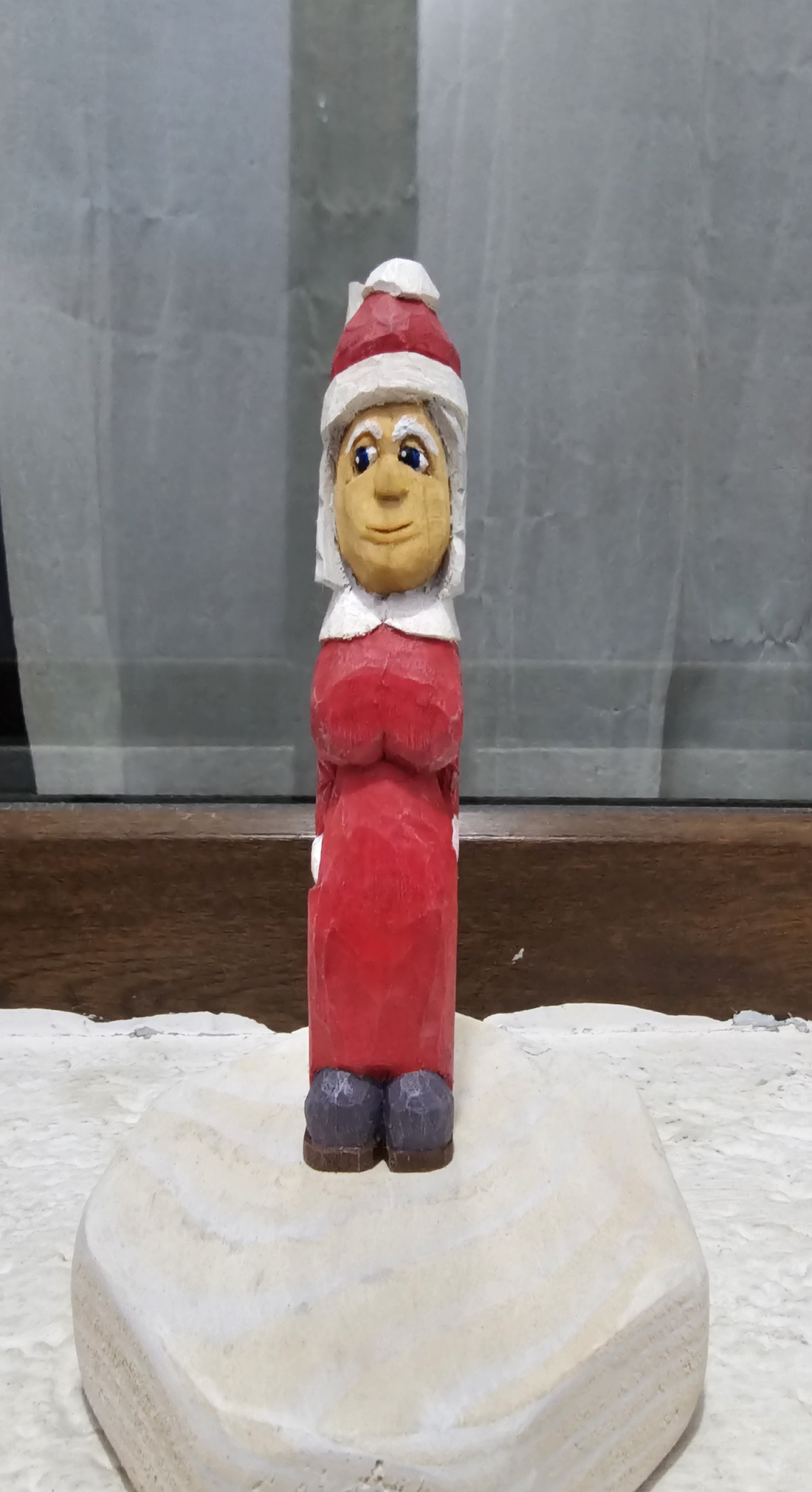 Figurină din Lemn Crăciuniță/Doamna Craciun - crăciun - cadouri de moș crăciun - decor cu moș crăciun - Artynos.ro Figurină din Lemn Crăciuniță/Doamna Craciun - crăciun - cadouri de moș crăciun - decor cu moș crăciun - Artynos.ro