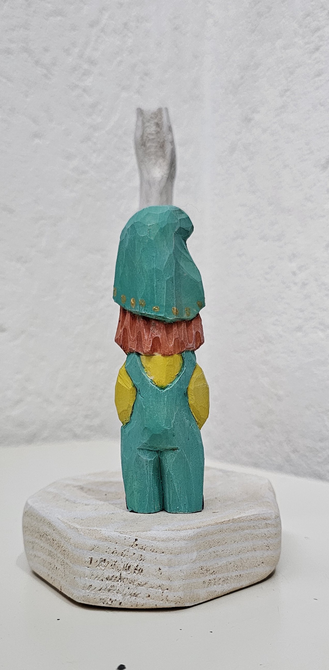 Gnom Morăcanos-Figurina Sculptata si Pictata Manual - jucării și echipamente pentru copii - accesorii sport - accesorii pentru alte jocuri și sporturi - Artynos.ro