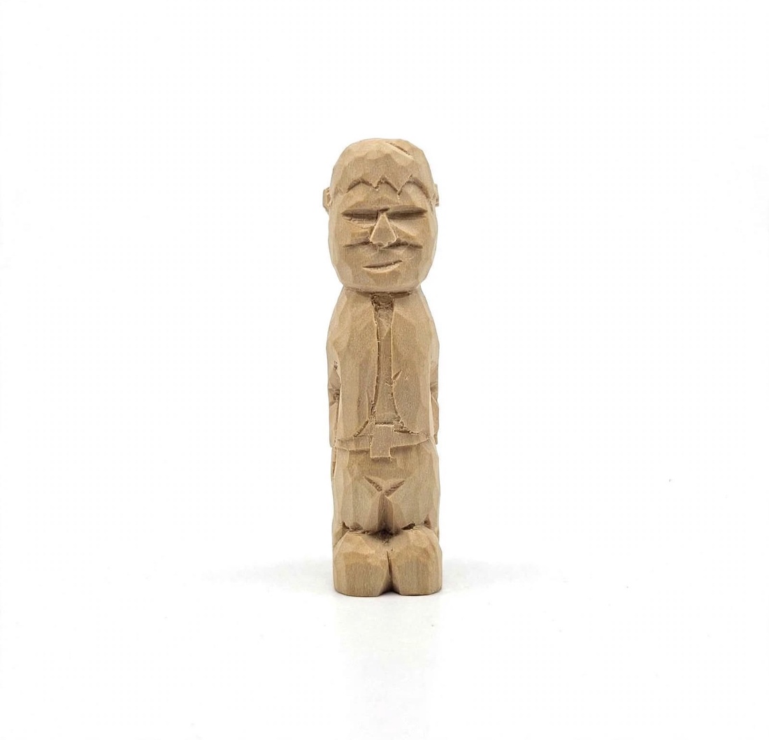Pachet Creativ Frankenstein din Lemn � Sculptat Manual + 5 Carioci Acrilice - casă & stil de viață - decorațiuni de casă - halloween - tot ce ai nevoie de o petrecere! - costum de halloween - Artynos.ro