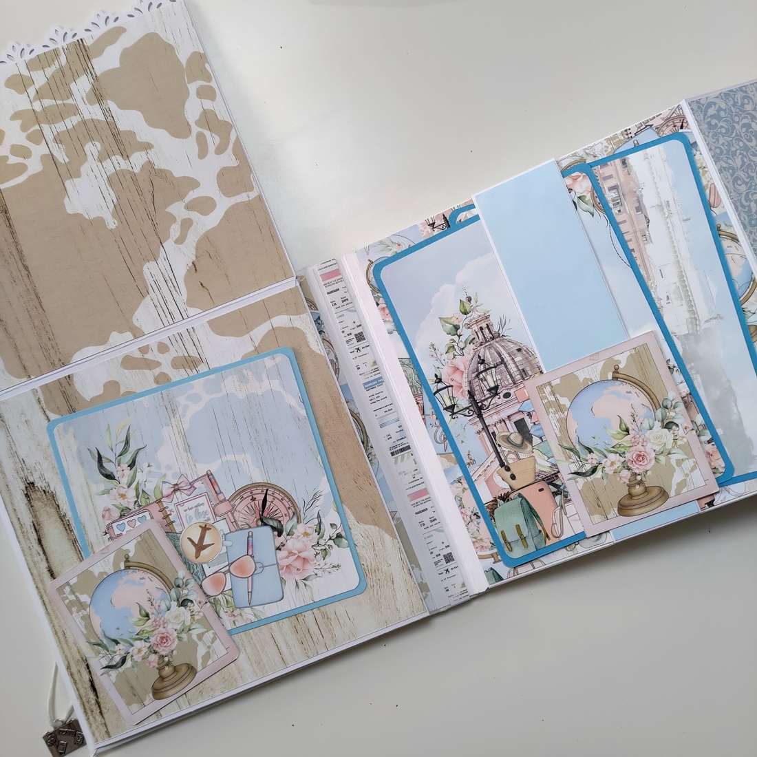 'Wonderful Journey' album de amintiri, album foto, scrapbook - casă & stil de viață - papetărie de hârtie - albume foto - Artynos.ro