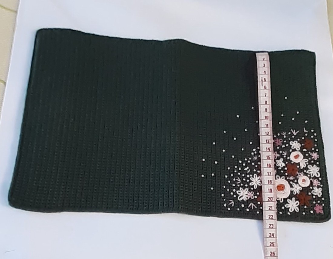 Croșetat și broderie carte capac set 100% microfibră acrilic fire carte capac + marcaj croșetat floare. -  - Artynos.ro