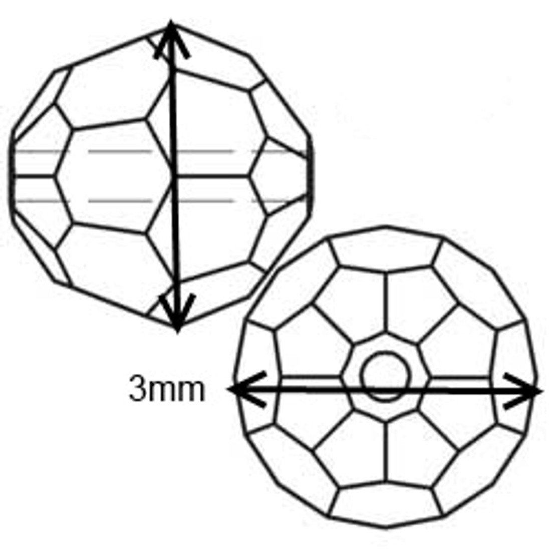 Swarovski cristal bead: SW5000-3 sfera 3mm în mai multe culori - - Artynos.ro Swarovski cristal bead: SW5000-3 sfera 3mm în mai multe culori - - Artynos.ro