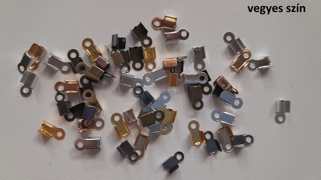 Capete de închidere - 8x4 mm - 50 buc./pachet - culori asortate -  - Artynos.ro