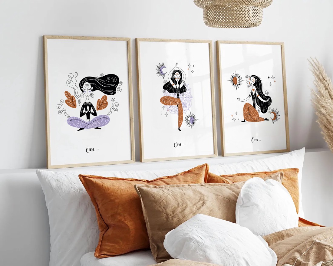 Yoga poster, yoga motivational imagine, yoga studio decor de perete - - Artynos.ro Yoga poster, yoga motivational imagine, yoga studio decor de perete - - Artynos.ro