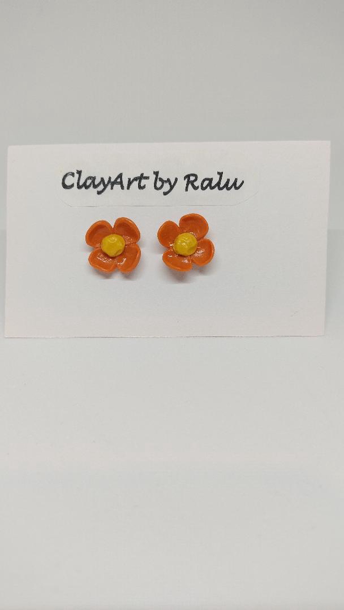 Cercei handmade Flori de Primăvară, ClayArt by Ralu - bijuterii - cercei - cercei rotunzi - Artynos.ro