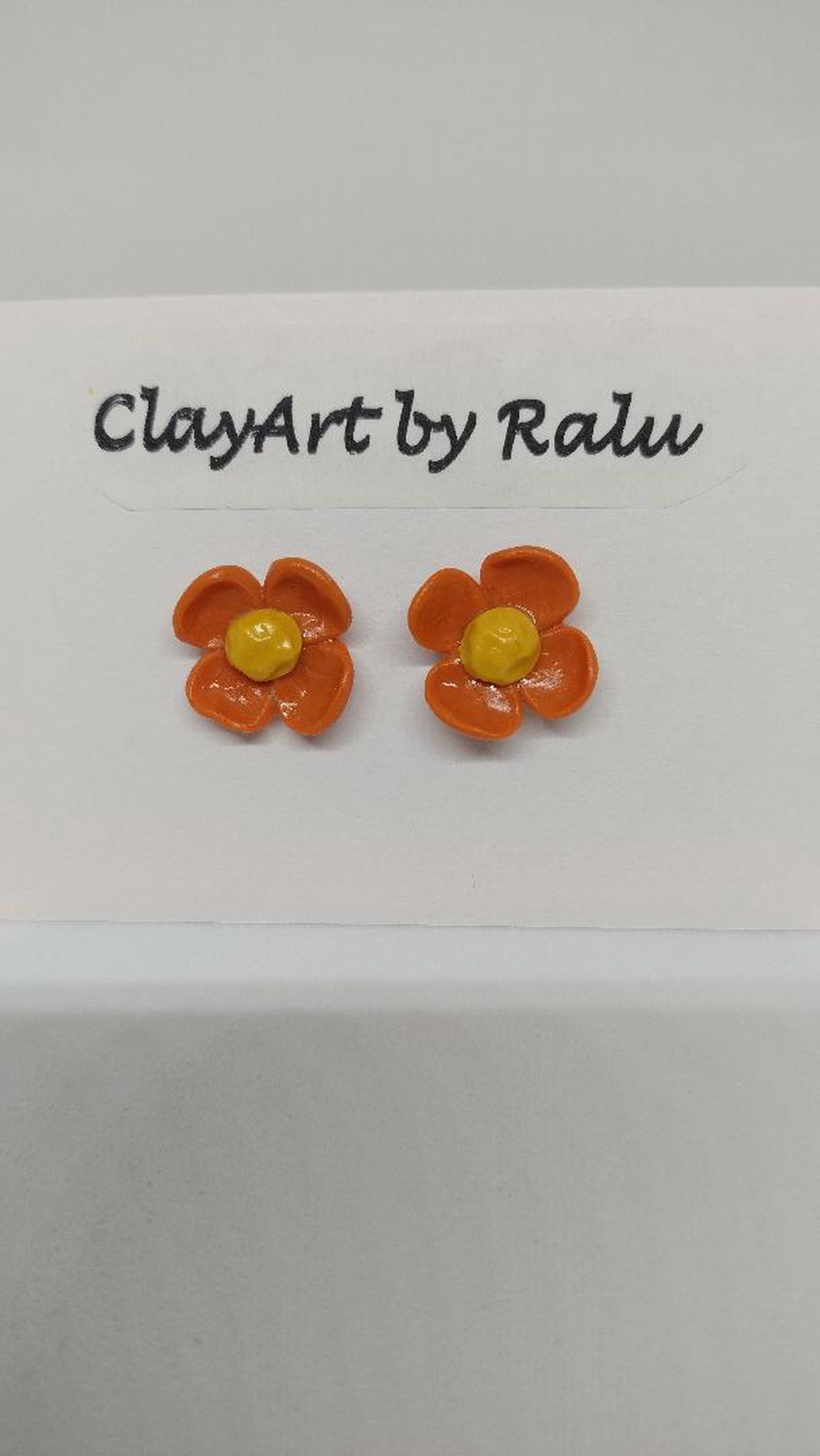 Cercei handmade Flori de Primăvară, ClayArt by Ralu - bijuterii - cercei - cercei rotunzi - Artynos.ro