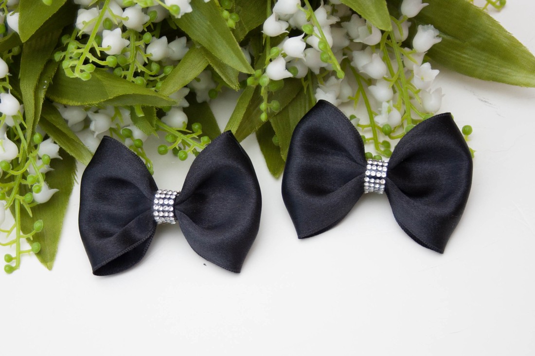 Clemă de păr Masnis - Negru - îmbrăcăminte și modă - accesorii păr - clemă de păr și ac de păr - Artynos.ro