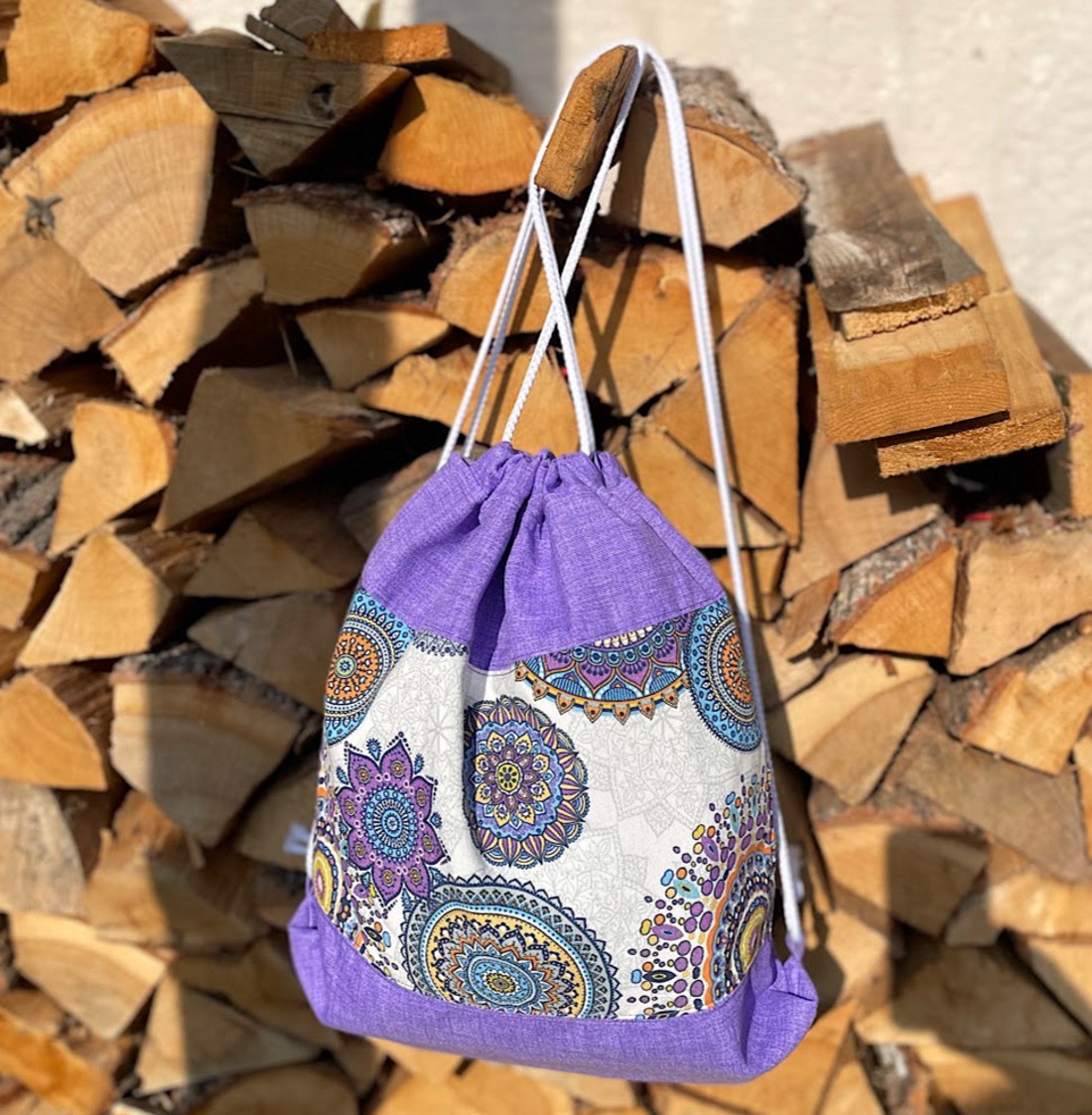 Rucsac cu migdale violet/gymbag - geantă și husă - rucsacuri - genți de gimnastică - Artynos.ro Rucsac cu migdale violet/gymbag - geantă și husă - rucsacuri - genți de gimnastică - Artynos.ro