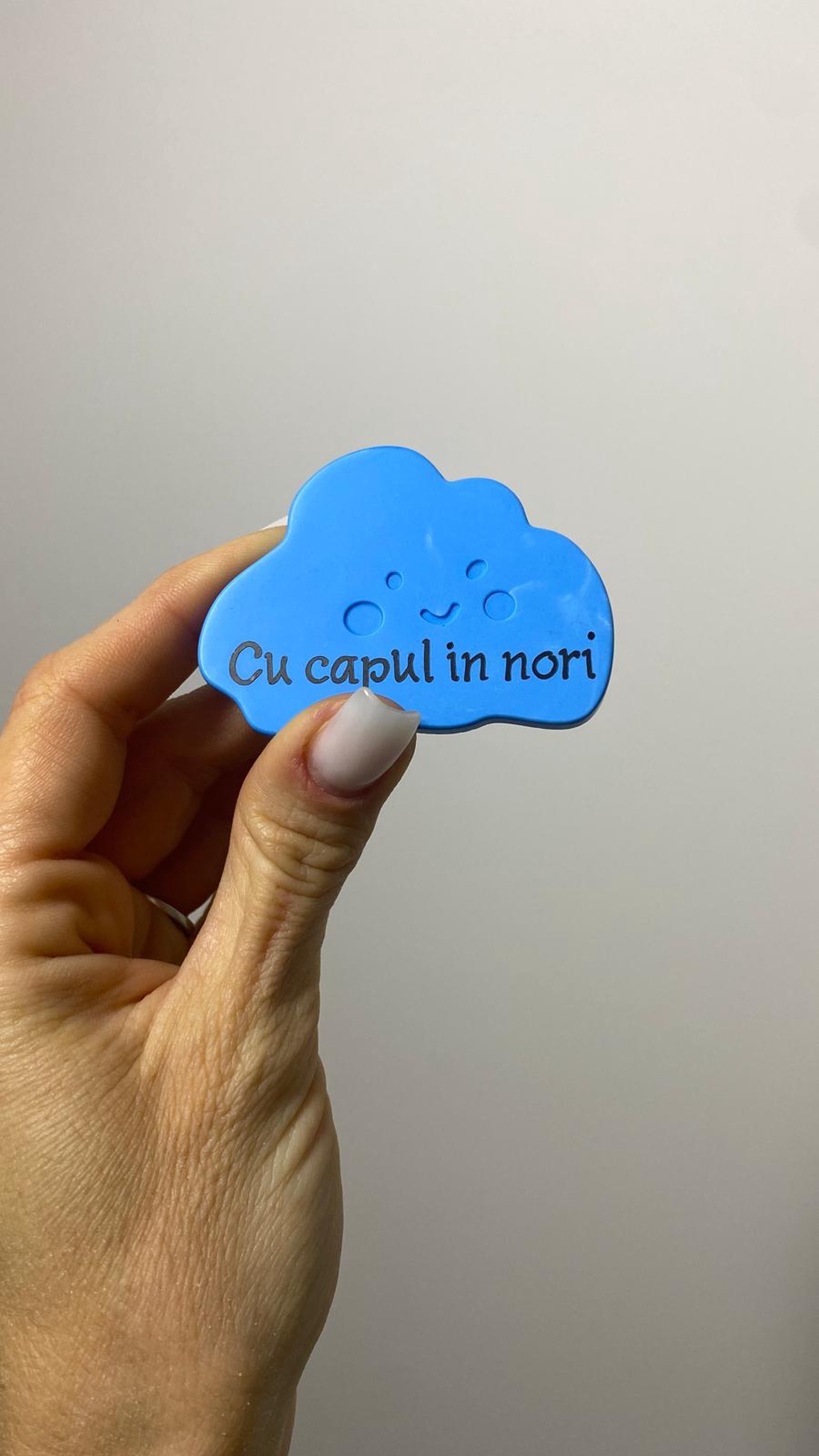 Mărțișor broșă - formă de nor - bijuterii - mărțișor - Artynos.ro