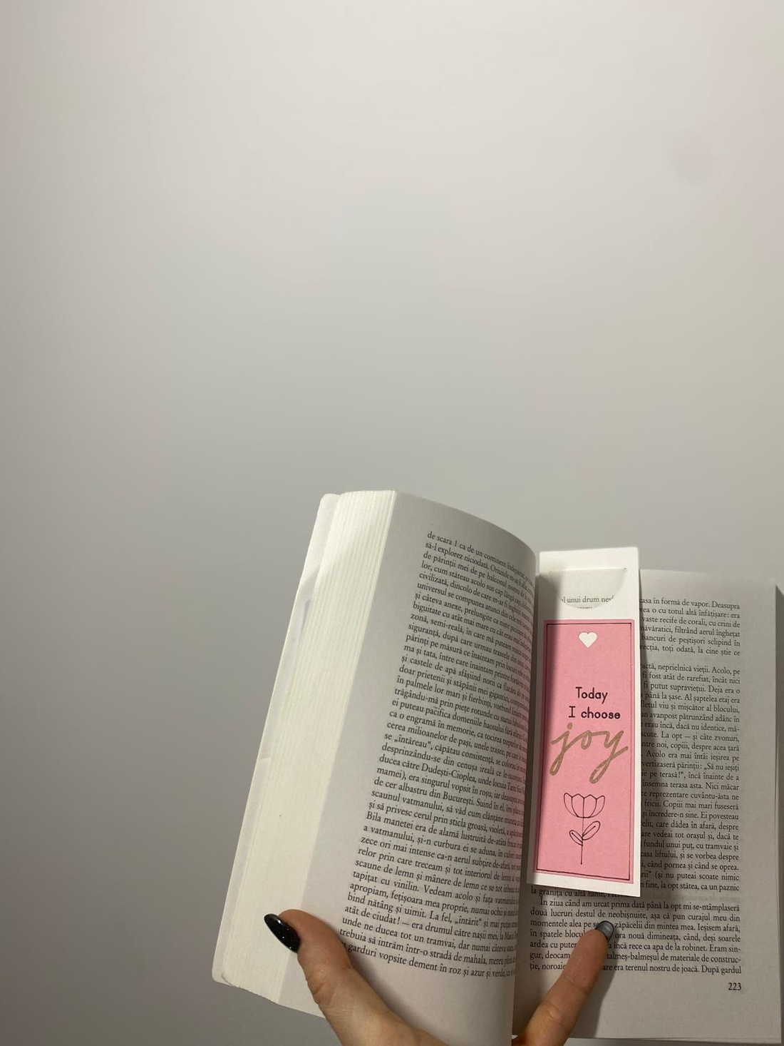 Semn de carte - Joy - cărți și creații cu tematică muzicală, cadouri - semn de carte - Artynos.ro