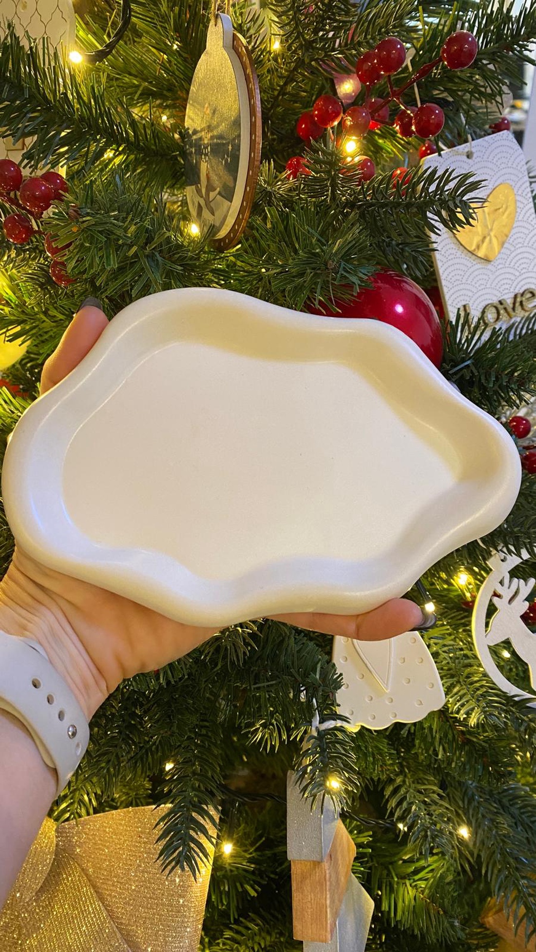 Tavă ovală decorativă - formă asimetrică - casă & stil de viață - decorațiuni de casă - decorațiuni de masă și rafturi - decorațiuni de masă - Artynos.ro