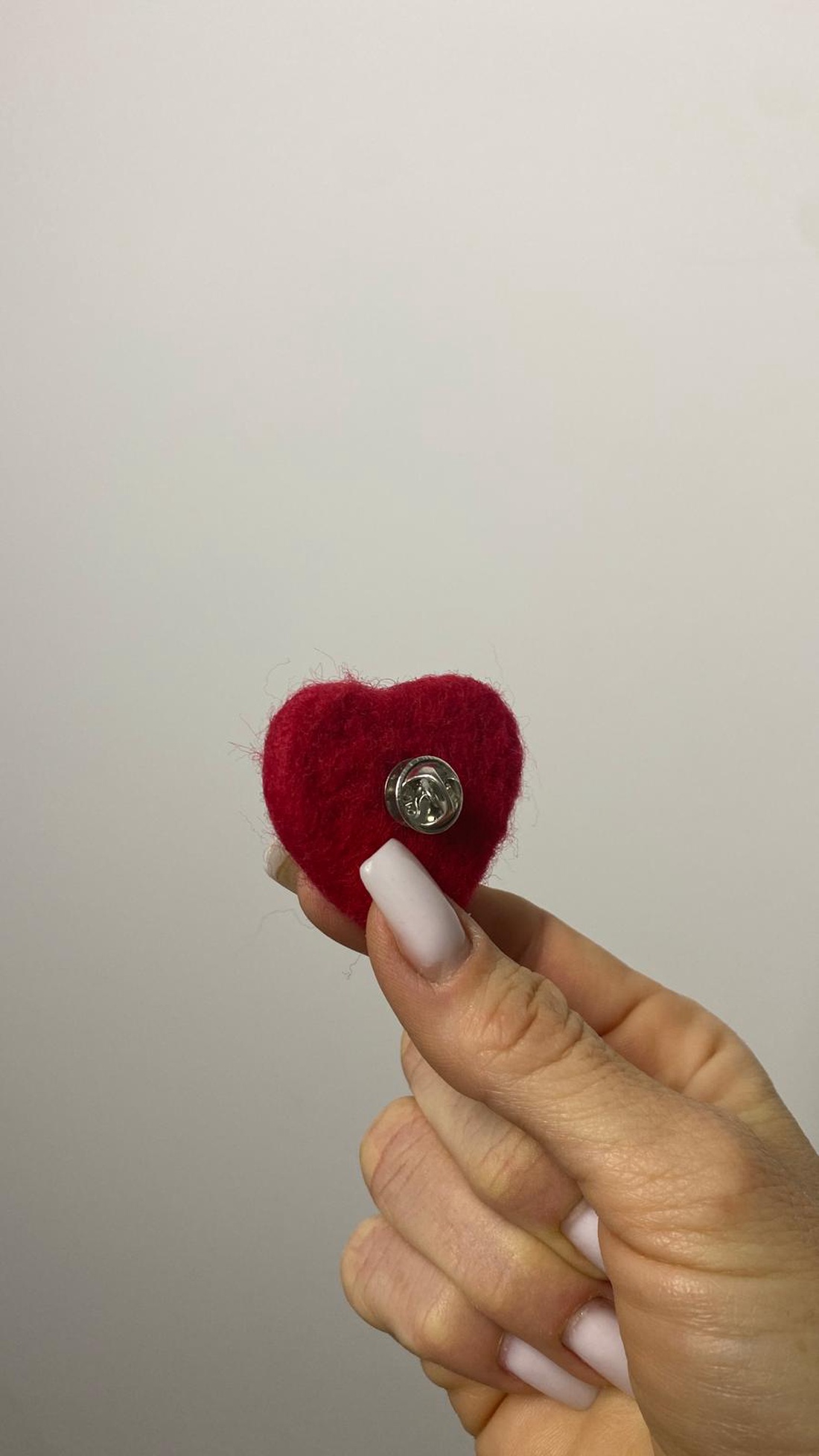 Mărțișor broșă - Inimă - bijuterii - mărțișor - Artynos.ro