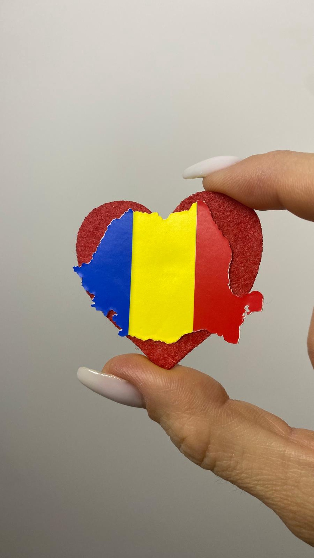 Mărțișor broșă - Steagul României - bijuterii - mărțișor - Artynos.ro