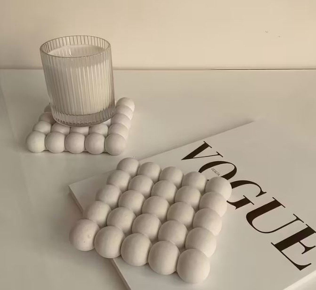 Coaster Bubble din ceramică - casă & stil de viață - echipamente de bucătărie - accesorii de servire - căni - Artynos.ro