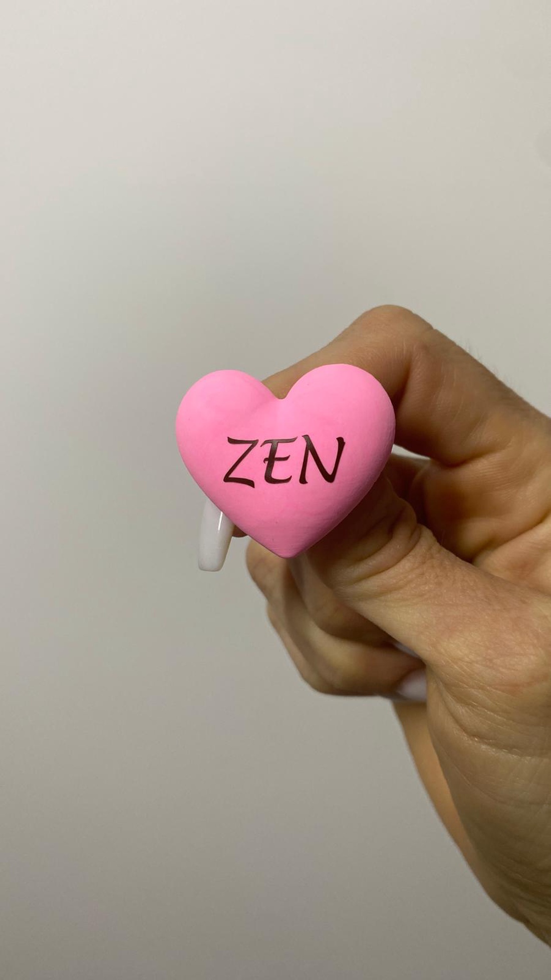 Mărțișor broșă - ZEN heart - bijuterii - mărțișor - Artynos.ro