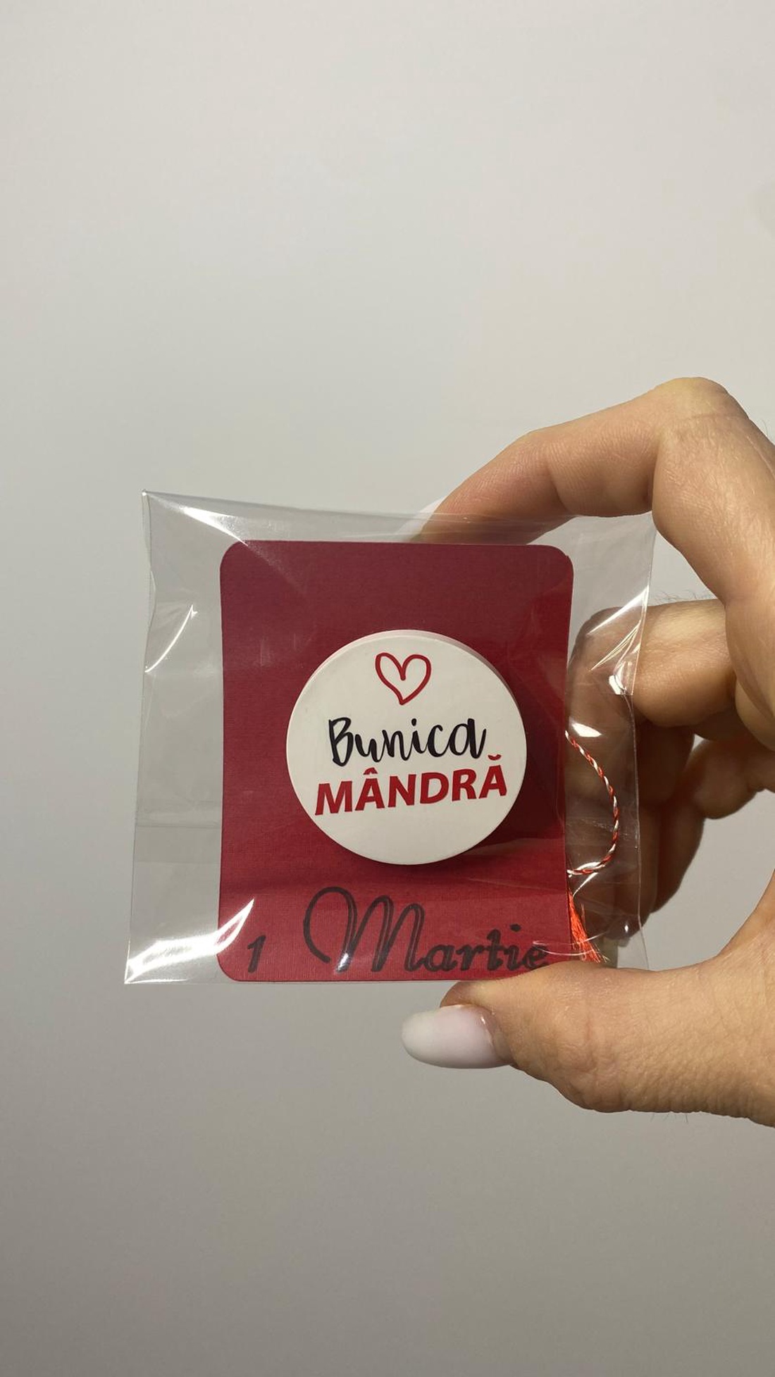 Broșă - 3.5 cm - Bunica - bijuterii - broșe - Artynos.ro