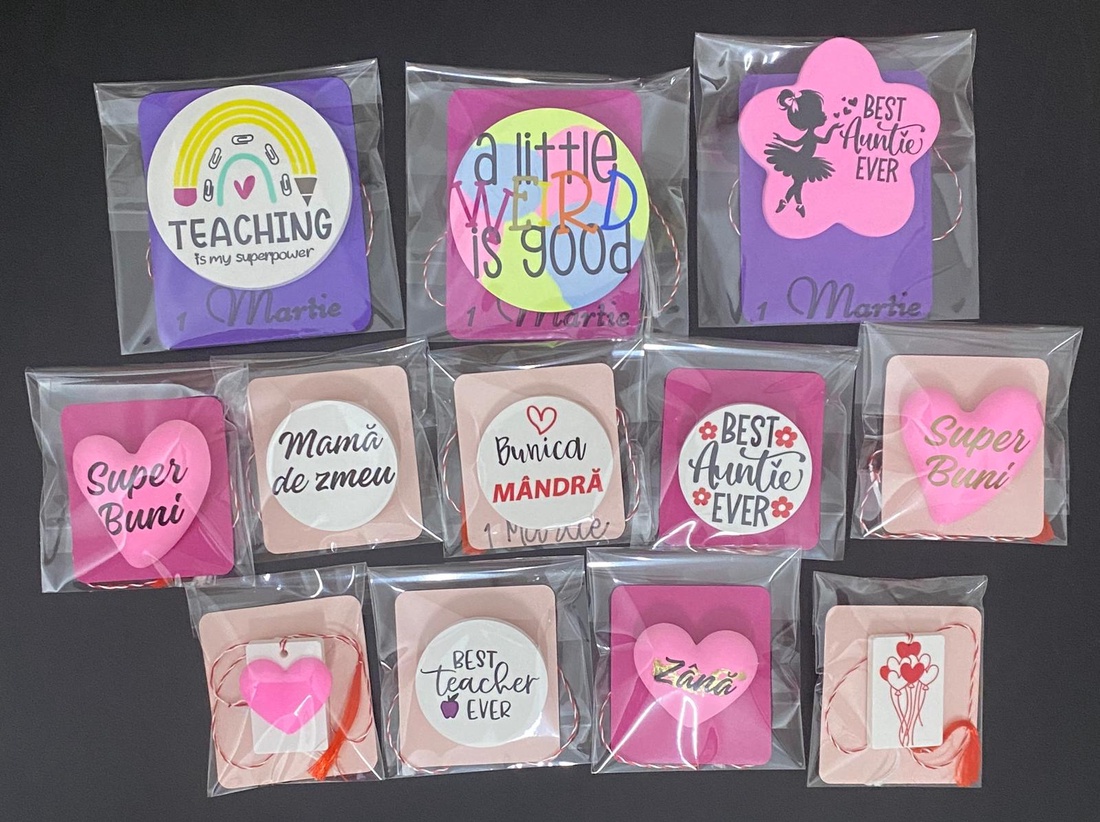 Broșă - formă de floare - Balerina mica - bijuterii - broșe - Artynos.ro