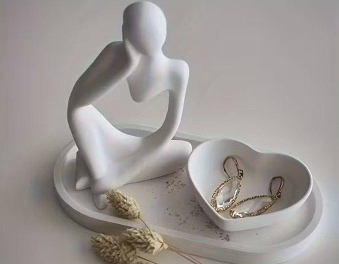 Set decorativ � editie speciala Ziua Femeii - bijuterii - suporturi și cutii de bijuterii - stand bijuterii - Artynos.ro