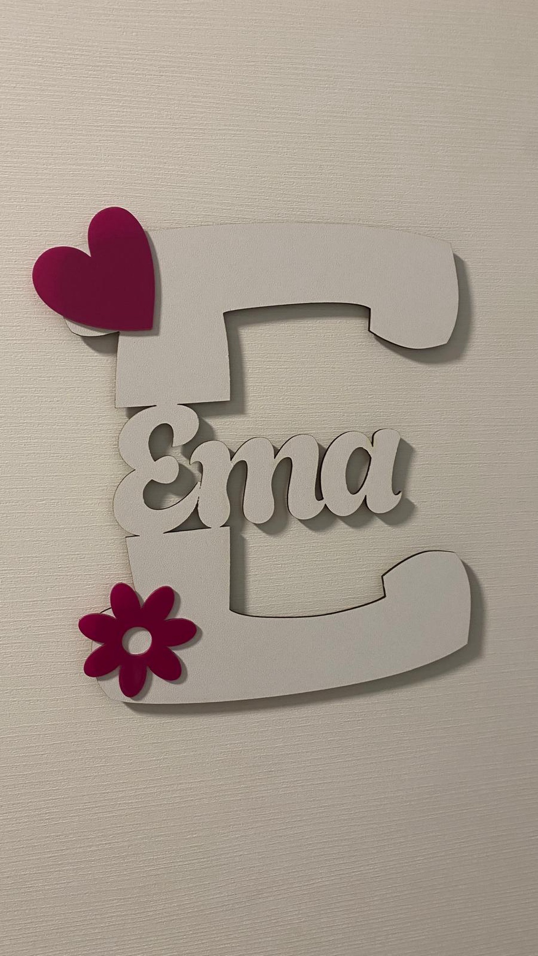 Name sign personalizat pentru camera copilului - casă & stil de viață - echipament pentru camera copiilor - decorațiuni de cameră - Artynos.ro