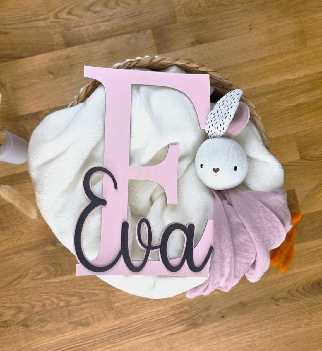 Initiala si nume copil - jucării și echipamente pentru copii - cadouri baby shower - Artynos.ro