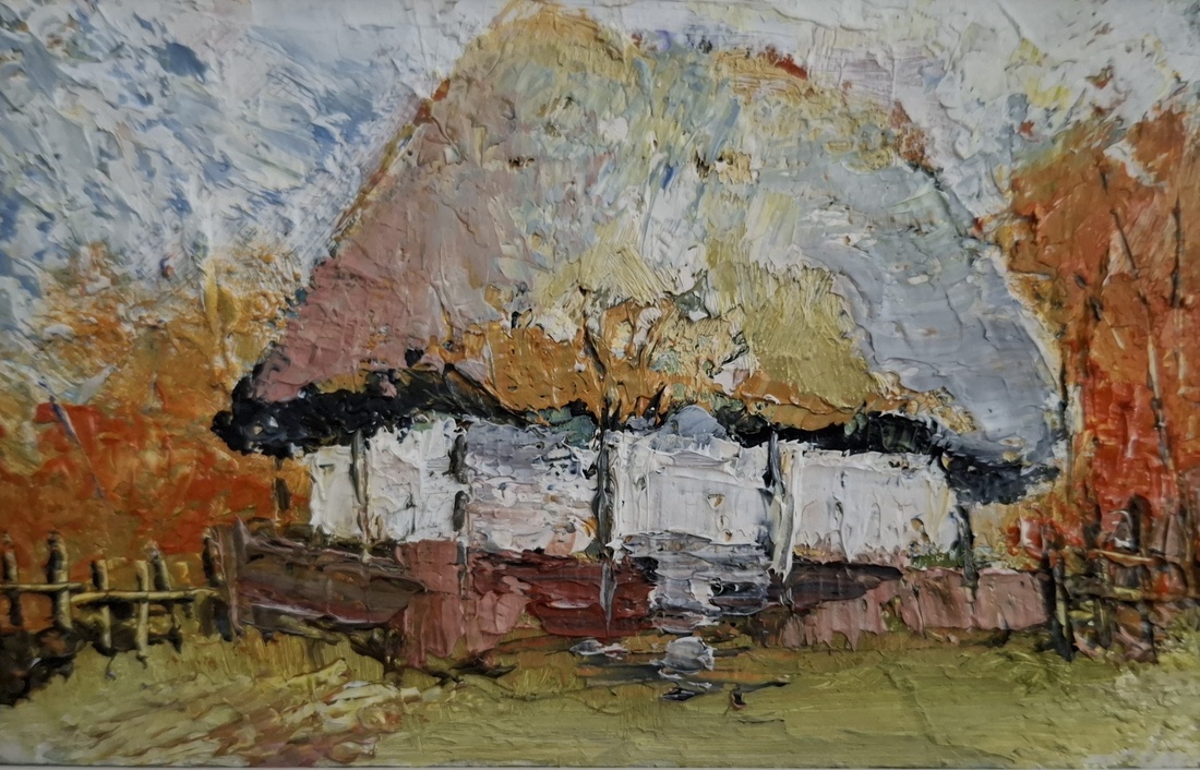 Toamnă-n munți - arte vizuale și accesorii  - picturi - pictură în ulei - Artynos.ro