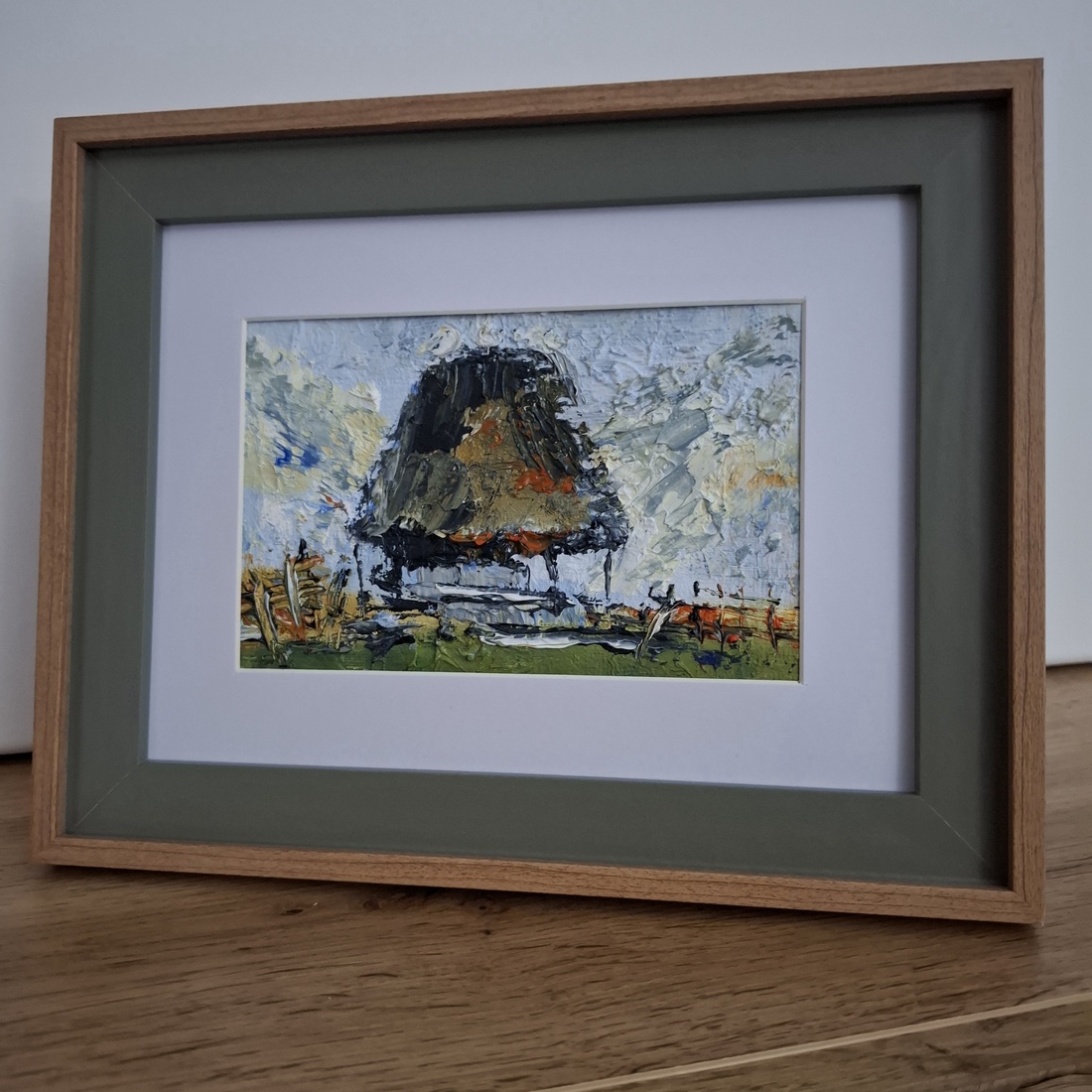 La stână - arte vizuale și accesorii  - picturi - pictură în ulei - Artynos.ro